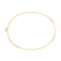 Miniatyrbilde 7 av 8: Bambus Ramme Broderi Hoop Ring DIY Broderi Maling Cross 8cm