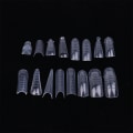 Miniatyrbillede 5 af 8: 60 Stk ABS Forlængelse Nail Forms For UV Gel Polish False Nail Art 15