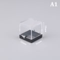 Miniatyrbilde 1 av 8: 1 stk. Oppbevaringsbokslokk Gemstone Display Mynt Clear Container Spes A1