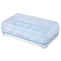 Miniatyrbilde 5 av 8: 15 Grids Egg Oppbevaringsboks Egg Kartong PP Case Egg Box Tray White