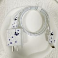 Miniatyrbilde 8 av 8: USB-kabelbeskyttelse US Charger Protector Cover e Style Prot circle