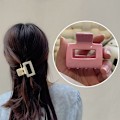 Pikkukuva 3 / 6: Hair Claws Clip Naisten Ponytail Clips Geometric Square Mediu White