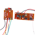 Pikkukuva 2 / 5: 4CH RC-kaukosäädin 27MHz Circuit PCB lähetin ja vastaanotto