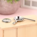 Miniatyrbilde 7 av 8: 1/12 Dukkehus Mini Kjøkkenutstyr Modell Dukkehus Kjøkken Pot Spa A2