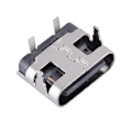 Miniatyrbilde 2 av 5: 10 Stk 2 Pins Micro Type C-kontakt USB 3.1 Type-C hunn