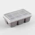 Miniatyrbild 1 av 5: 6-grid Ice Ball maker molds av silikon BPA-fri med avtagbar Gray