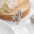 Pikkukuva 1 / 5: Crystal English Letter Rintaneula Elf Angel Lapel Pin Suit Shirt Co P