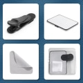 Miniatyrbild 1 av 8: Smartphone Camera Mirror Reflection Clip Kit 3D Phone Reflectio Black