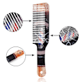 Miniatyrbilde 4 av 8: Retro Print Men Styling Tool Flat Top Kam Hår ting Flatt hår 1