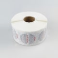 Miniatyrbillede 5 af 8: 1,5 tommer 500 stk/rulle Vandtæt stearinlys advarselsetiket stearinlys Con A2