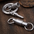 Miniatyrbilde 2 av 5: Roter Buckle Portable Multifunksjonelt EDC Outdoor Tool Titaniu Silver