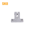 Miniatyrbilde 1 av 5: 1stk lineært lager skinneakselstøtte SK8 SK10 SK12 SK25 SK30 3 SK8