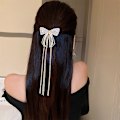 Pikkukuva 2 / 8: Muodikkaat, herkät rusettitupsuiset hiusklipsit naisille Sparkly Rhines A2