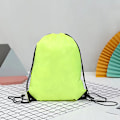 Pikkukuva 1 / 8: 210D polyesteri vedenpitävä taitettava nippu taskukauppareppu Fluorescence green