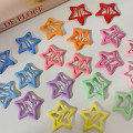 Pikkukuva 7 / 8: 3/10 kpl Bobby Pin Girl Colorful Stars Barrettes Metal Snap Clip E