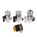 Miniatyrbilde 3 av 8: Pipe Single- Valve Switching Adapter Tube Connector A2