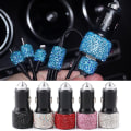Miniatyrbillede 5 af 5: Kvinder Krystal Dual USB Port Bil Hurtig Rhinestones Bling Oplader PK2