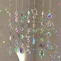 Pikkukuva 2 / 7: Riipus Puutarha Suncatcher Wind Chimes Rainbow Prism Crystal Cha A1