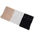 Pikkukuva 4 / 8: Bra Extender Extension Elastinen 2/3 koukku Clip On Strap Soft B White