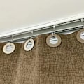 Pikkukuva 5 / 8: 10/20 kpl Curtain Open Kurpitsa Sormukset Karabiini avaimenperä Clip Windo 20pcs
