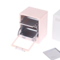 Pikkukuva 4 / 5: 1:12 Dollhouse Mini pystysuora uuni Mikroaaltouuni Keittiön uunivuoka Blue