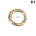 Miniatyrbillede 8 af 8: Spring Gate O Ring, der kan åbnes Nøglering Nøgle Lædertaske Håndtaske Bel A3