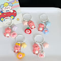 Miniatyrbild 2 av 8: e Cartoon Loopy Little Beaver Keychain Cartoon Headphone Backpa Blue