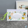 Pikkukuva 1 / 8: Kannettava baby kosteuspyyhepussi Tissue Box -säiliö Ympäristöystävällinen R J