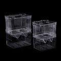 Miniatyrbillede 7 af 8: Double-Deck Clear Fish Breeding Isolation Box Aquarium Fish Tan L