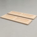 Pikkukuva 3 / 5: 1: 12 Dollhouse Mini ovi- ja ikkunatarvikkeet plain blank sh