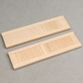 Pikkukuva 4 / 5: 1: 12 Dollhouse Mini ovi- ja ikkunatarvikkeet plain blank sh