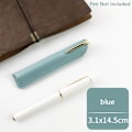 Miniatyrbillede 1 af 8: PU Læder Blyant Beskyttende Sleeve Slidfast Pen Bag Soli A6