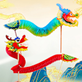 Pikkukuva 2 / 8: DIY Paper Dragon New Year Tee itse kolmiulotteinen vetokukka A3
