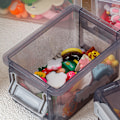 Miniatyrbilde 8 av 8: Creative Storage Box Mini e Desktop Storage Box Home Storage Ac Gray