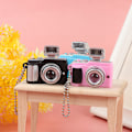 Miniatyrbild 3 av 5: Mini digitalkamera modell 1:12 Dockhuskamera LED-blixtnyckel Yellow
