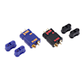 Miniatyrbillede 7 af 8: QS8-S Heavy Duty Battery Connector Anti-Spark Gold Connector La Black