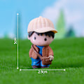 Miniatyrbild 1 av 8: Mini Pojke Flicka Modell Figurer Hantverk Lovers Figurer Par Mini A3