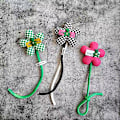 Miniatyrbild 7 av 8: Blombroscher Bear Doll Hängesväska Dekor Lapel Pins Märken B C