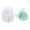 Miniatyrbillede 1 af 5: Christmas e Hat Shape Cake Silikone Form Fest Fondant Chocolat C