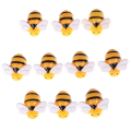 Miniatyrbilde 3 av 8: 10 stk Flatback Resin Cabochon Bee DIY Flatback Scrapbooking Em