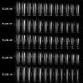 Miniatyrbillede 4 af 8: 60 Stk ABS Forlængelse Nail Forms For UV Gel Polish False Nail Art 16