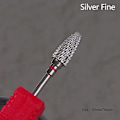 Pikkukuva 8 / 8: Volframiteräksinen Nail Art Drill Bit Geel pedikyyri poisto Rotary M C Radium color