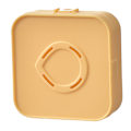 Miniatyrbild 1 av 8: Tom luftkudde Puff Box Portabel kosmetisk case Contai Dark yellow