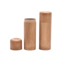 Miniatyrbillede 3 af 8: Håndlavet bambus tedåse Spice Caddy Opbevaringsboks Organizer