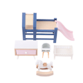 Miniatyrbillede 7 af 8: 1/12 Dukkehus Mini Møbler Dukkehus Baby Soveværelse Dekoration A3
