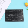 Miniatyrbild 1 av 5: Engelska Full Keyboard Frosted Transparent Keyboard Stickers Com B