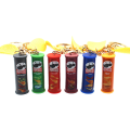 Pikkukuva 7 / 8: Jäljitelmä Pringles Perunalastu Avaimenperä Bucket Snack Pizza Peruna A3