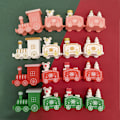 Miniatyrbillede 3 af 5: 2022 Juletog Ornamenter Net Berømthed Tog Ornamenter Ch White