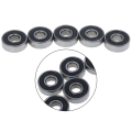 Miniatyrbilde 8 av 8: 5 stk Sort ABEC-7 608RS Skateboard Rulleforseglede kulelager