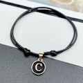Miniatyrbilde 1 av 8: Fashion Simple 26 engelsk bokstav armbånd Håndlaget justerbar W A3